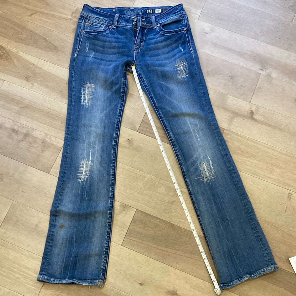 Miss Me Angel Wing Pockets Jeans